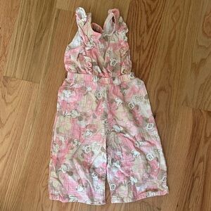 Disney Pink and Cream Kids Romper